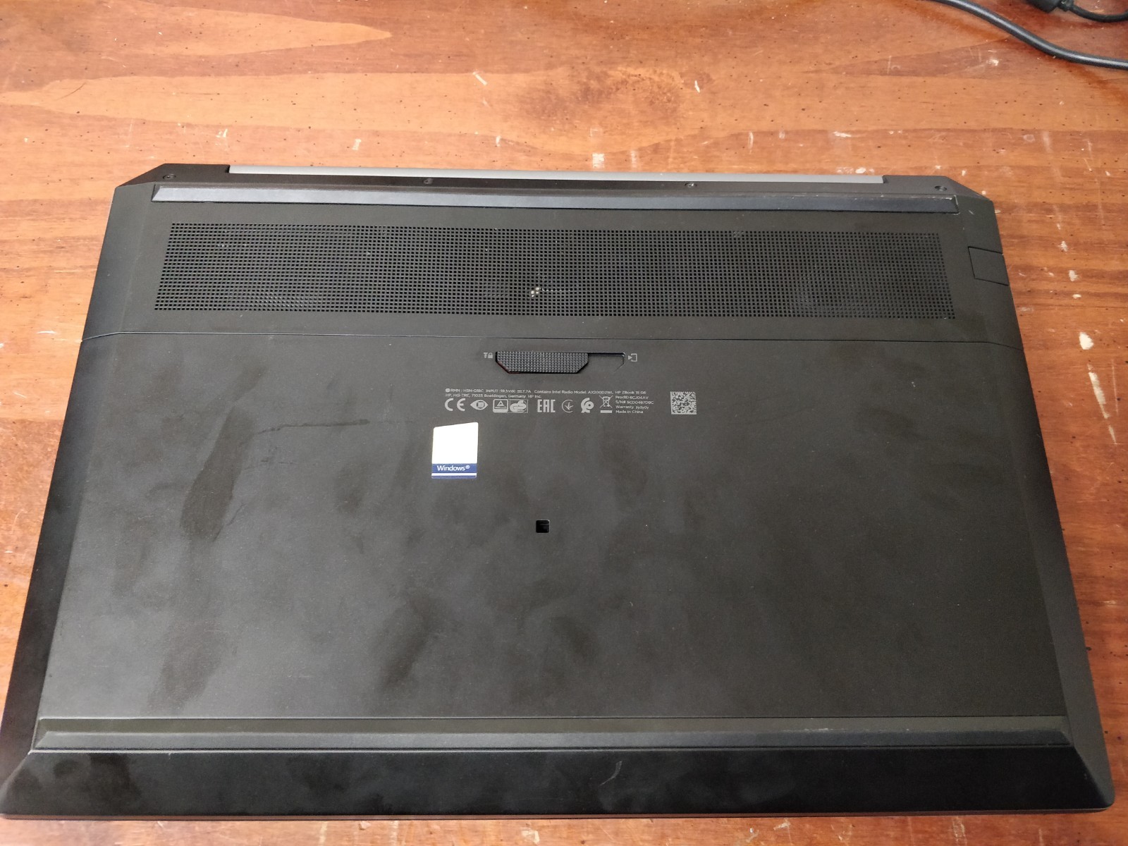 HP ZBOOK 15 G6 INTEL CORE I7-8565U@1.80GHz 8GB RAM NO DRIVE PARTS 9042