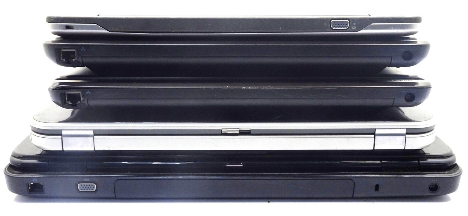 Lot of 5 Mix Dell Inspiron & Vostro Intel Core i3 2nd Gen 4GB RAM No HD – Laptop