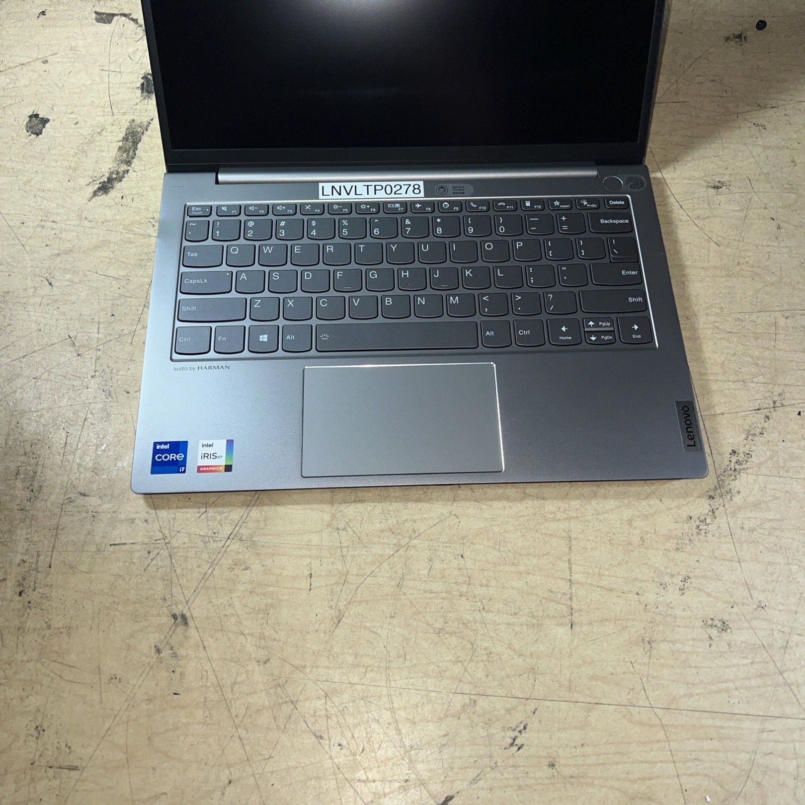 THINKBOOK 13S G2 ITL INTEL CORE I7 11TH GEN 16GB RAM **NO POWER ON **NO HD