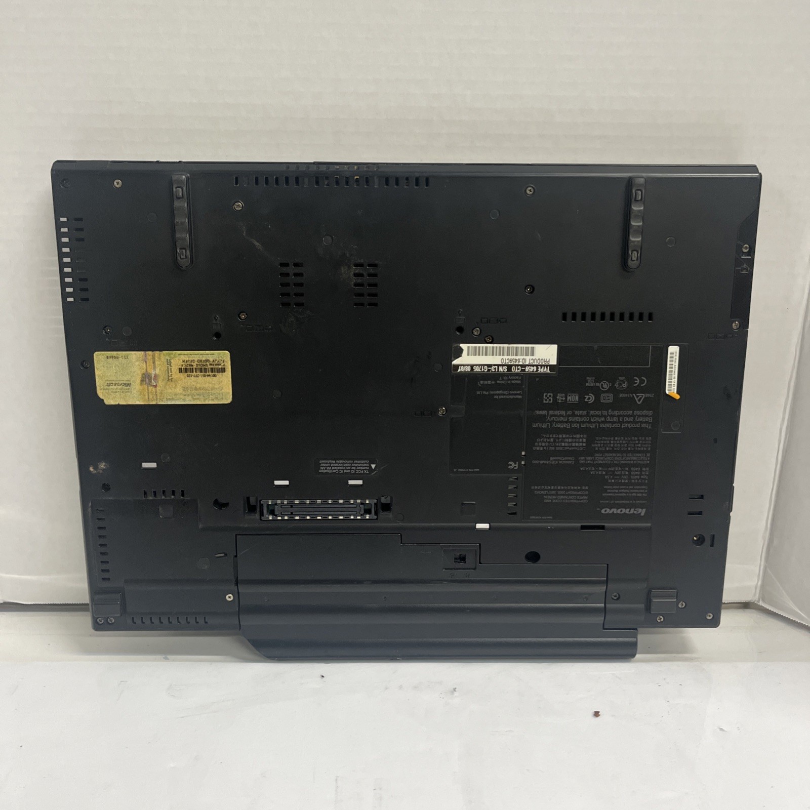 Lenovo ThinkPad T61p Windows Laptop Intel Core2Duo 2GB RAM – NO HDD