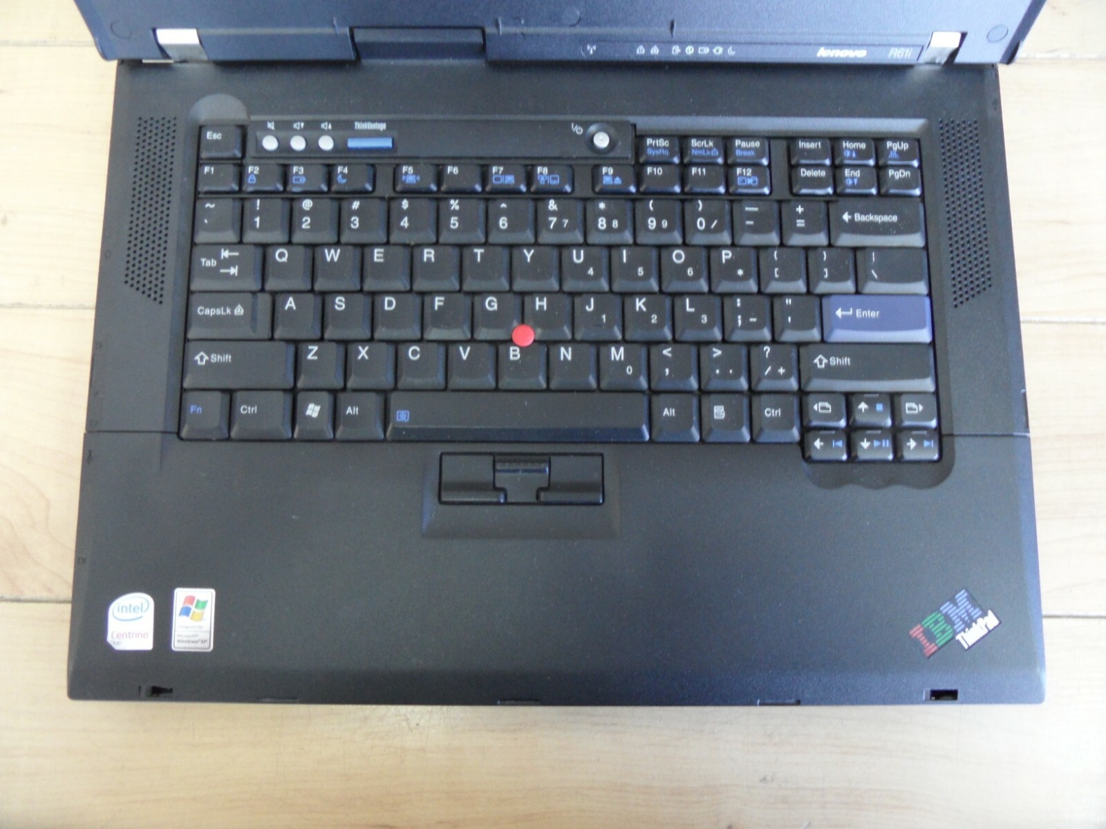 Lenovo Thinkpad R61i For Parts Posted Bios No Hard Drive
