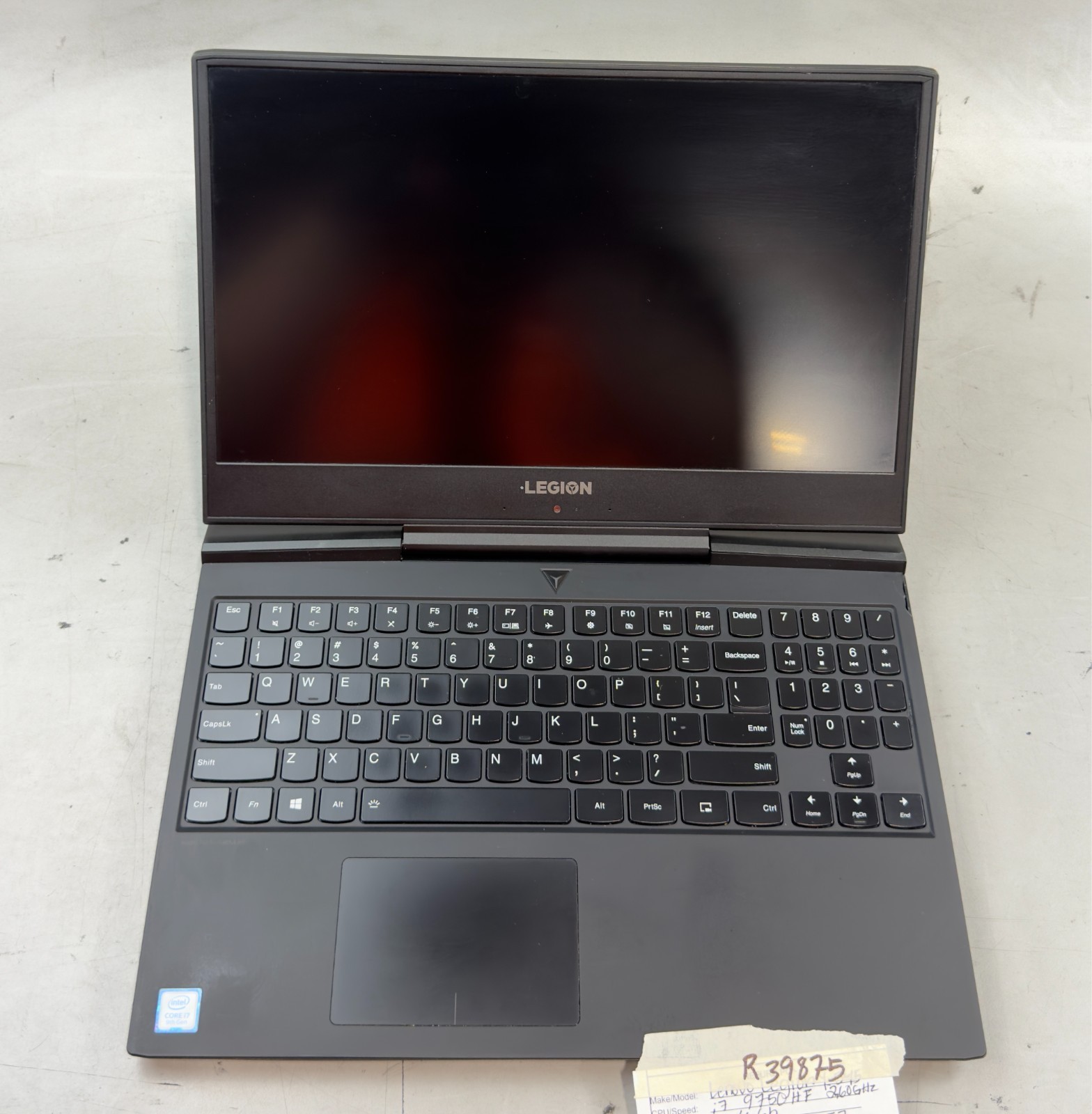 Lenovo Legion Y545 i7-9750H / 16GB RAM / RTX 2060 / NO SSD -RL6103