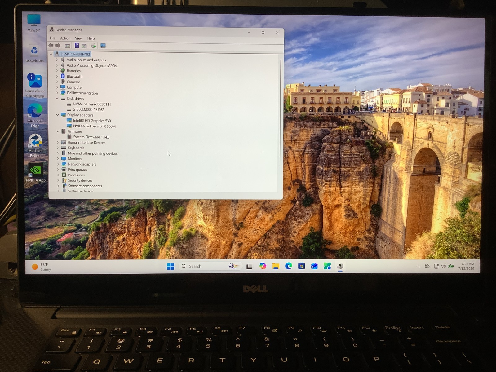 Dell XPS 9550, 4K Touch Gaming-GTX 960M, i7 6700HQ, 16GB – 256 + 500 Win 11 Home