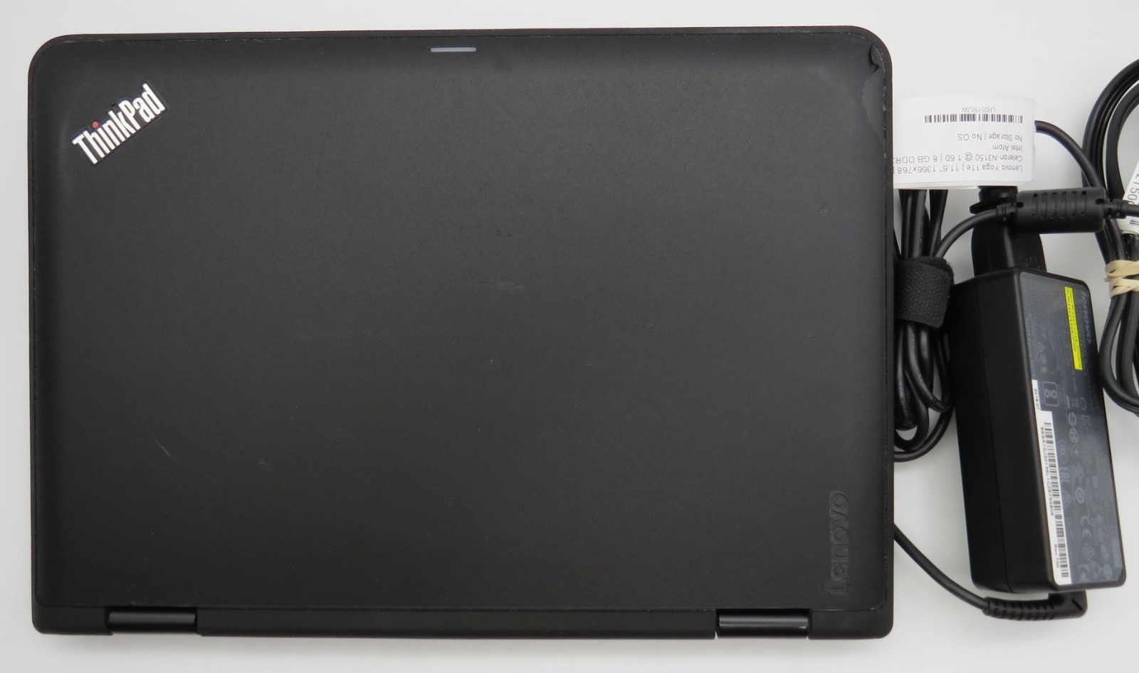 Lenovo Yoga 11e-11.6″-Celeron-N3150@1.6GHz-8GB DDR3 RAM-NO STORAGE-NO OS