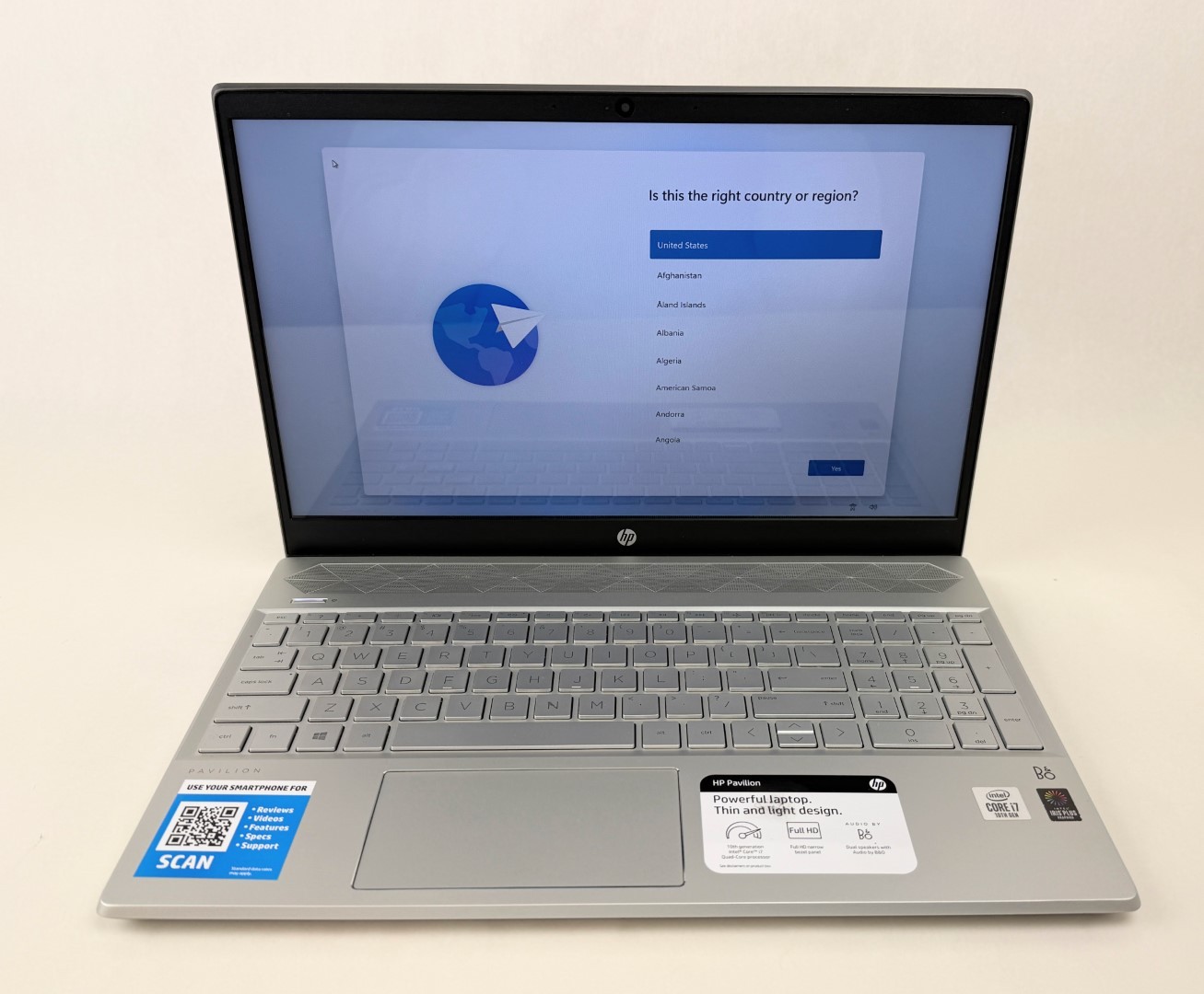 HP Pavilion 15-cs3027od 15.6″ FHD i7-1065G7 12GB 512GB SSD W11H
