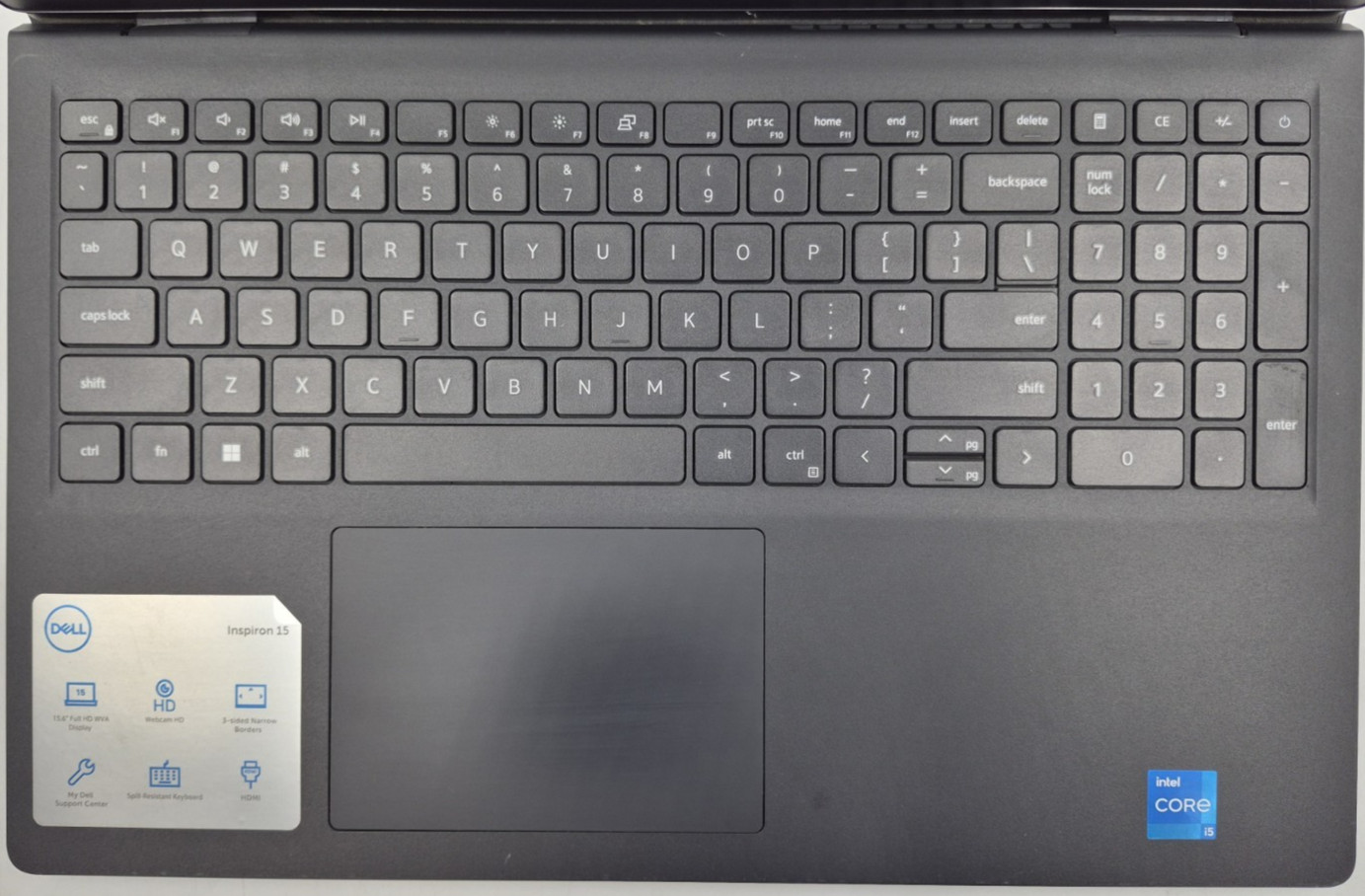 Dell Inspiron 15 3520 Laptop i5-1135G7 2.40GHz 8GB RAM 256GB NVMe W11P