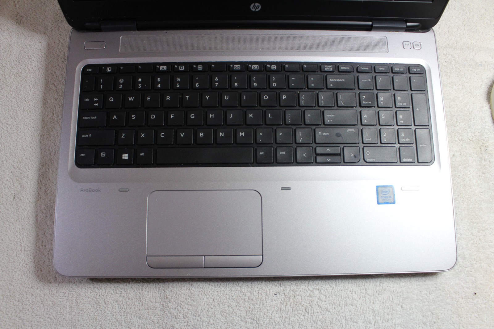 HP ProBook 650 G2-Core i5 6200u@2.30GHz-8GB-256GB SSD-Win 11-WebCam-Read All