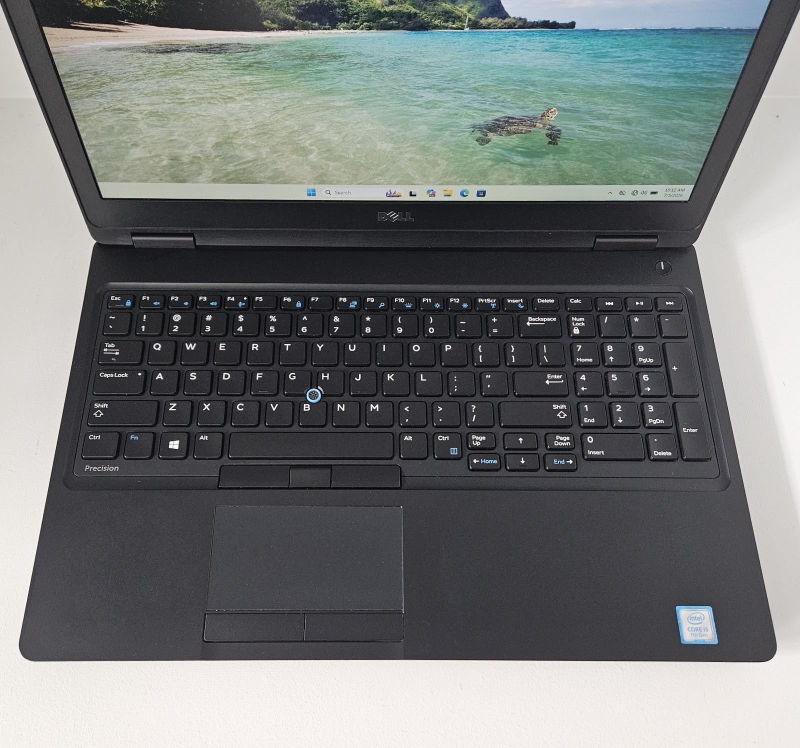 Dell Precision 3520 Core i5-7440HQ 2.8GHz 15.6″ 256GB NVMe 8GB RAM Win 11 Pro