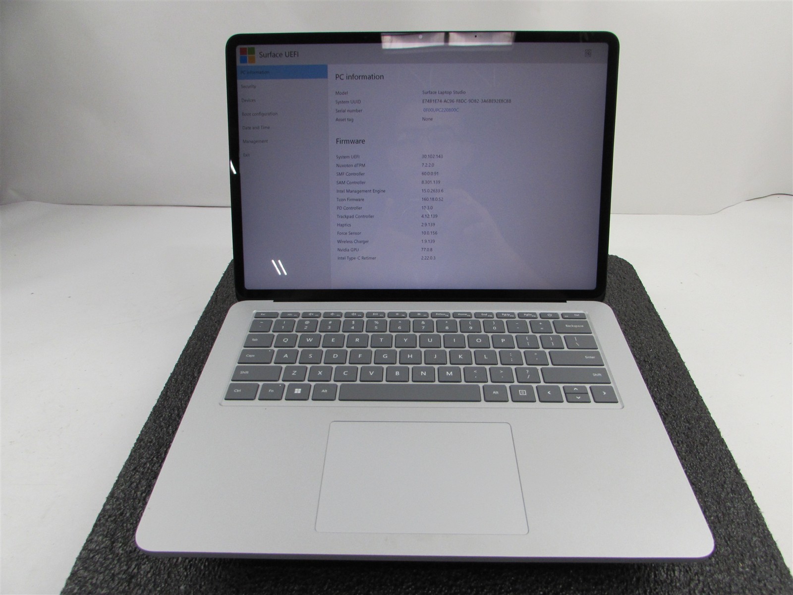 Microsoft Surface Laptop Studio 1964 i7-11370H 1TB SSD 32GB RTX A2000 *No A/C*
