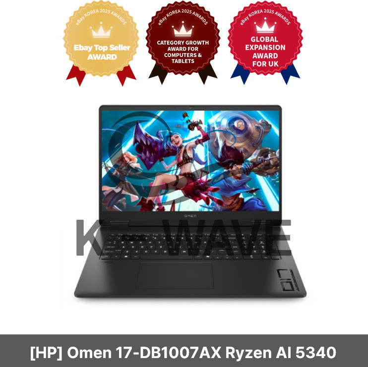 [HP] Omen 17-DB1007AX Ryzen AI 5340 (16GB/512GB/RTX5060/Win11Home) [Basic]