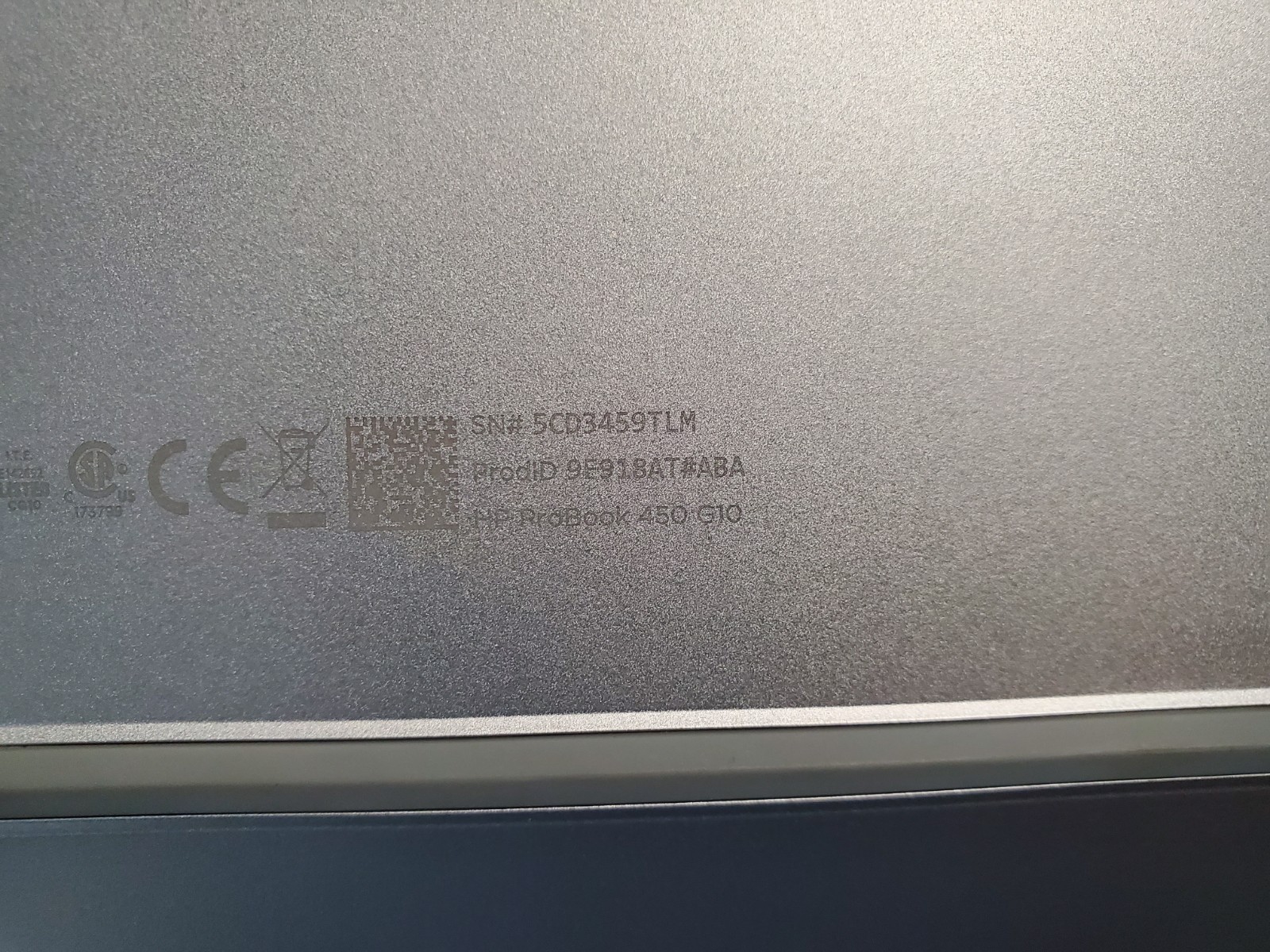 HP ProBook 450 G10 15.6″ i5-1334U@1.3GHz 8GB RAM No HD/OS *BIOS/READ* | C731