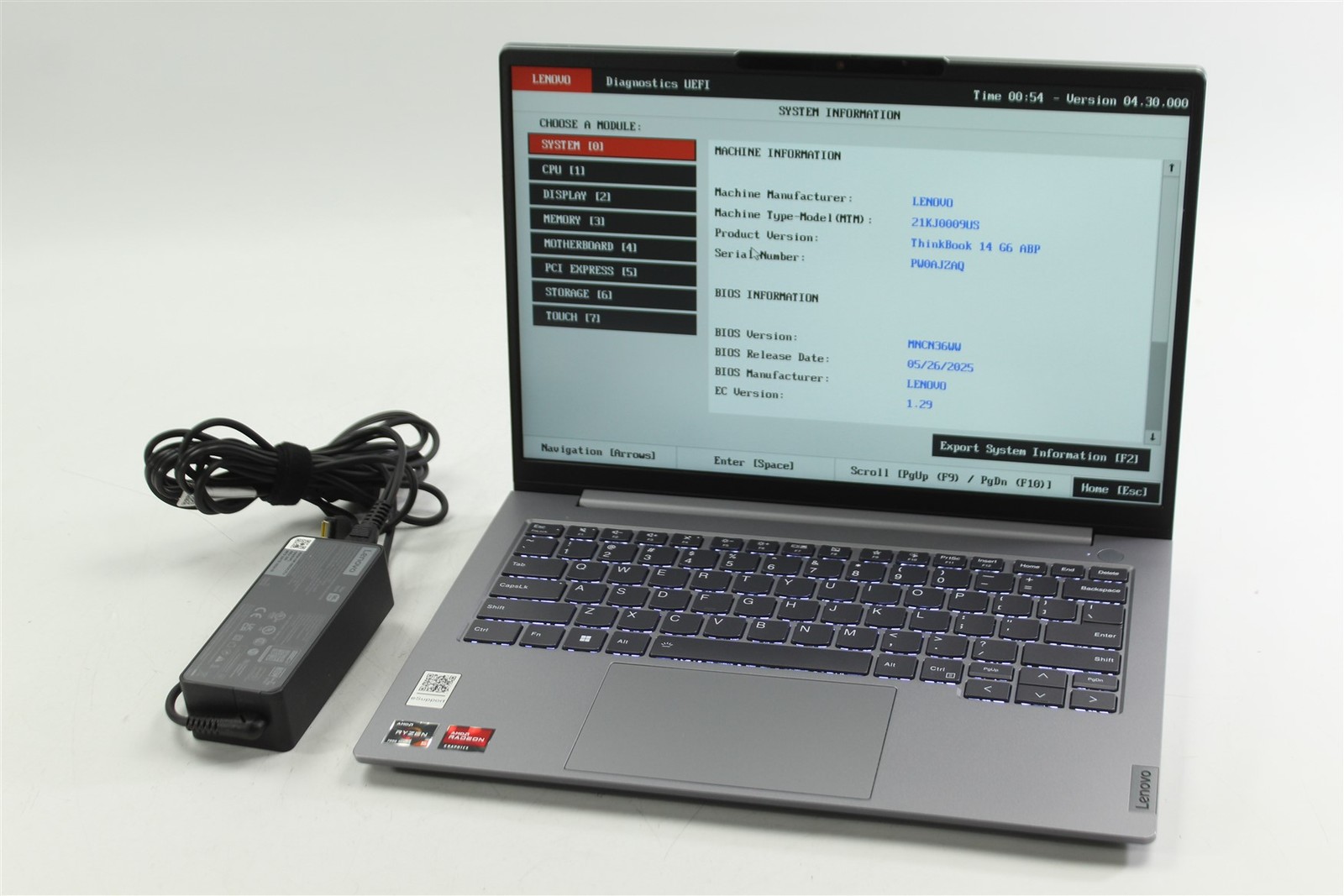 Lenovo ThinkBook 14 G6 14″ Ryzen 5 7530U 2.0GHz 512GB SSD 16GB RAM W11P