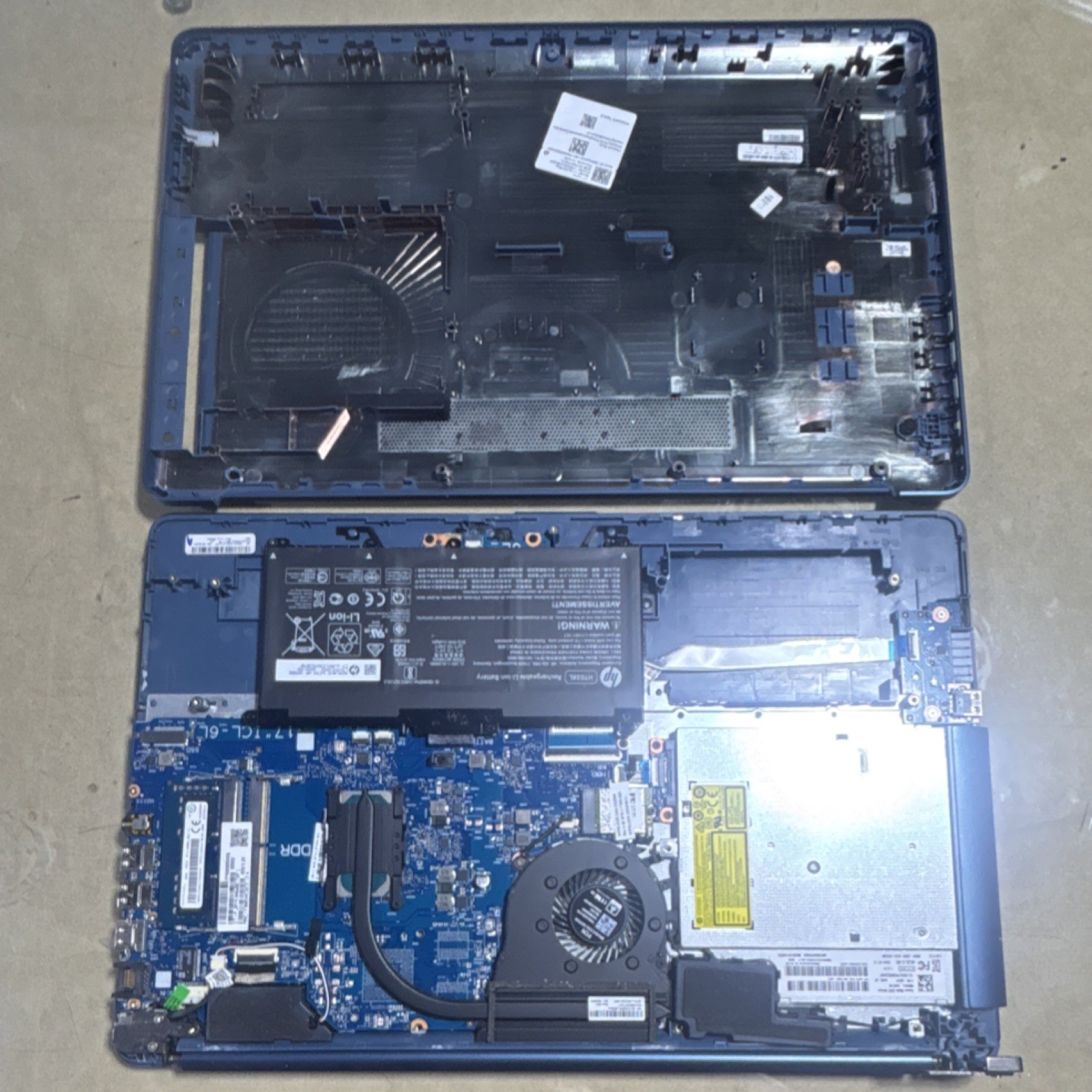HP 17-by3018cy Notebook Laptop PC Blue Casual Computing Portable Computer
