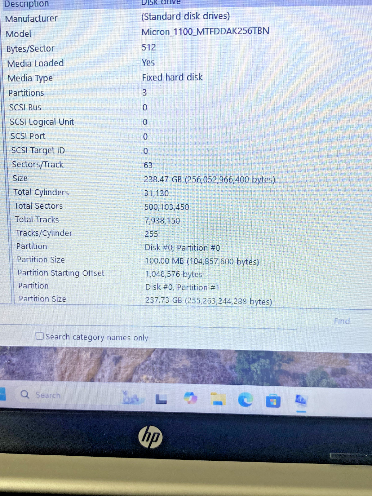 HP Laptop 15-da0xx – Intel Core i5-8250U 8GB RAM 256GB SSD Windows 11 Pro & MS
