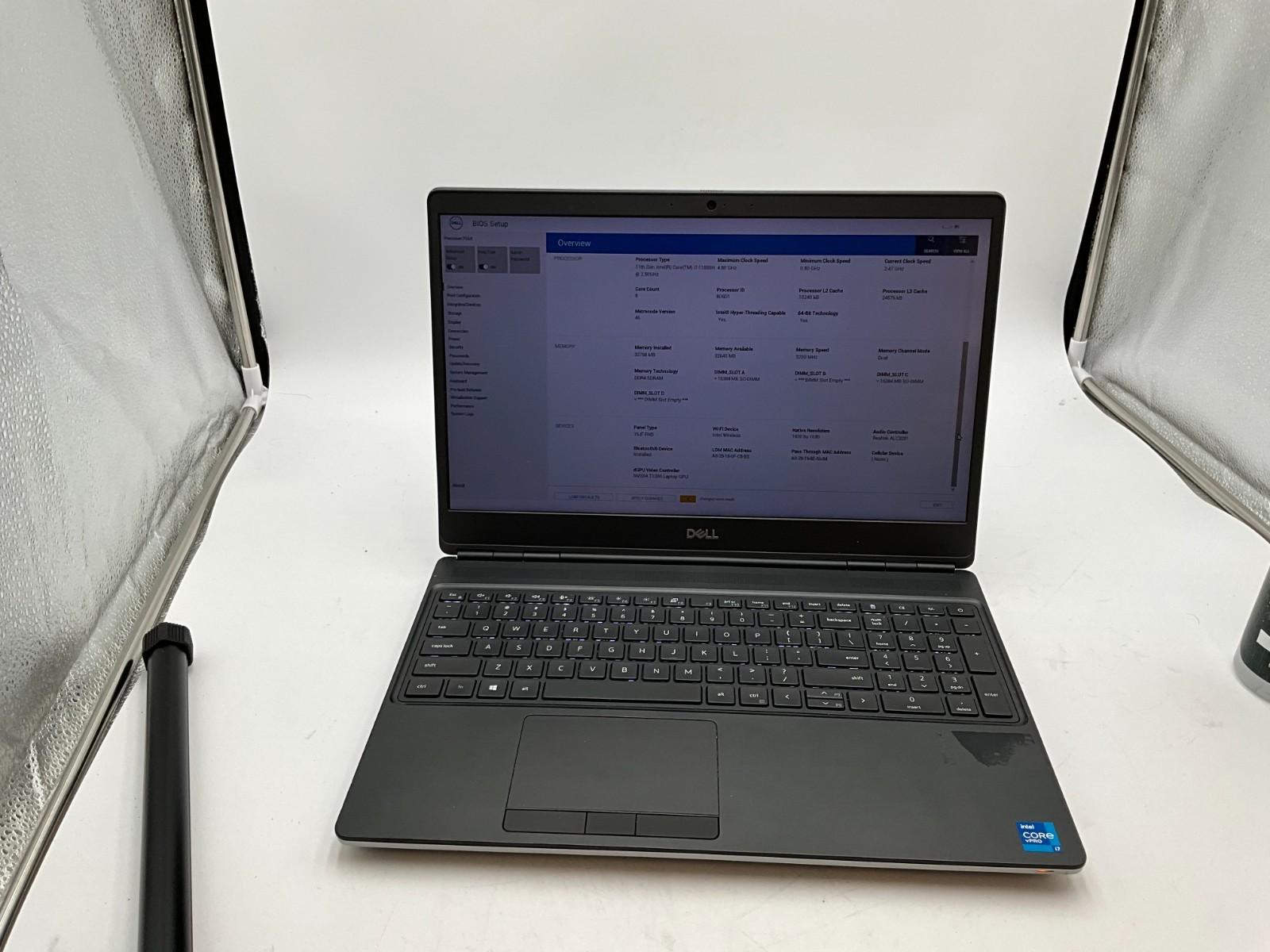 DELL Precision 7560 i7-11850H 2.50g 32GB 1TB T1200 15.6″ WIN11 Laptop D79V2J3