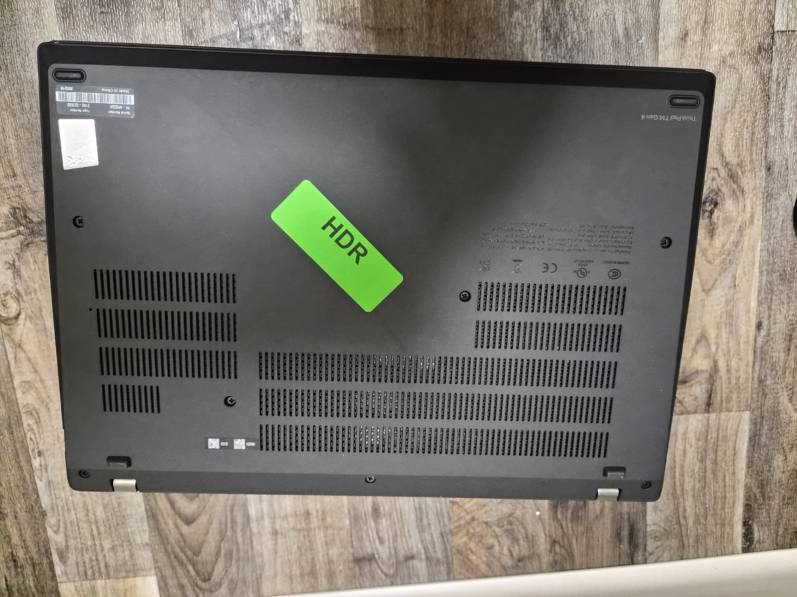 Lenovo ThinkPad T14 Gen 4 Core I7-13th Gen, NO SSD, 16GB RAM,