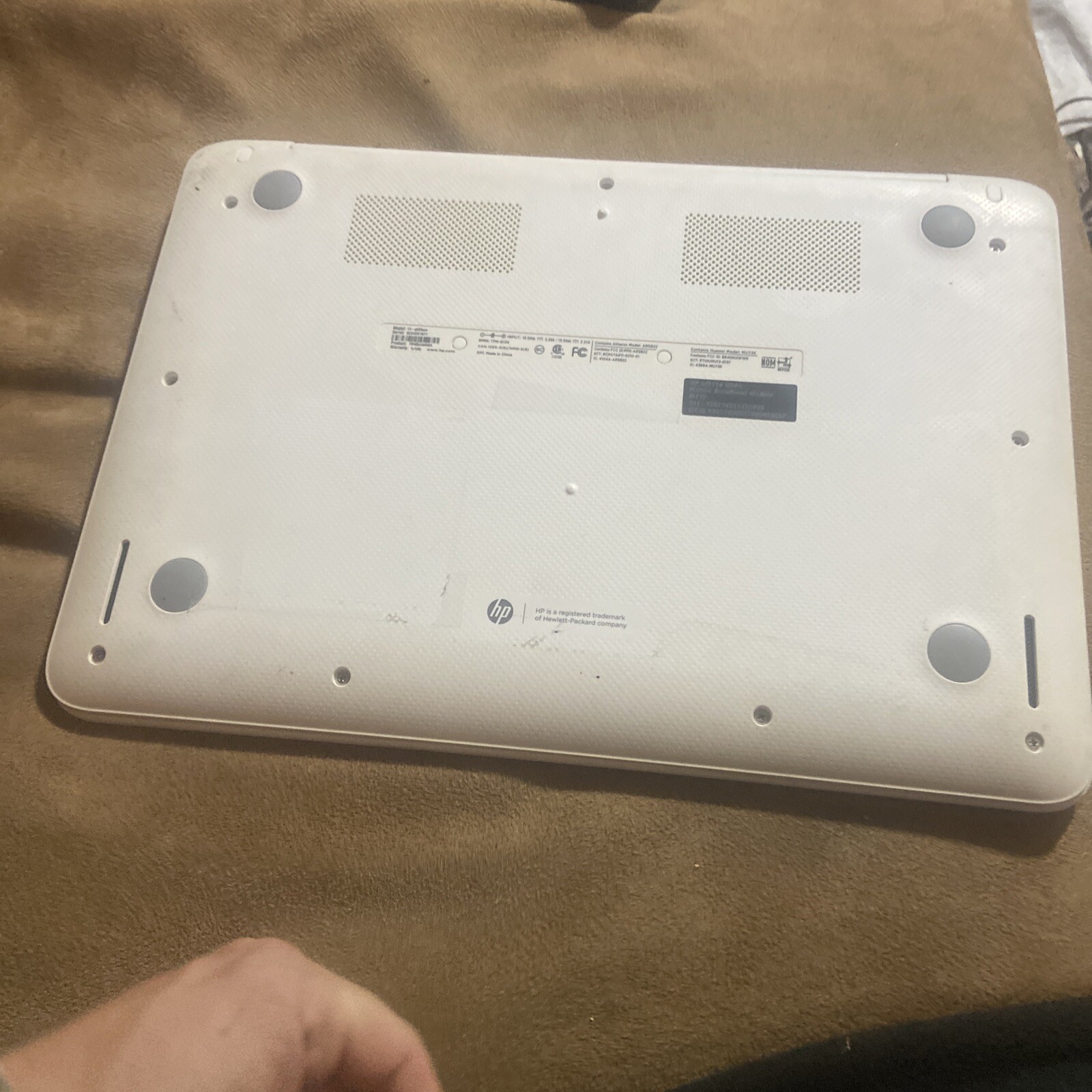 HP Chromebook Laptop Needs Screen Cr3114 Q029wm Parts Repair Read Desc Computer