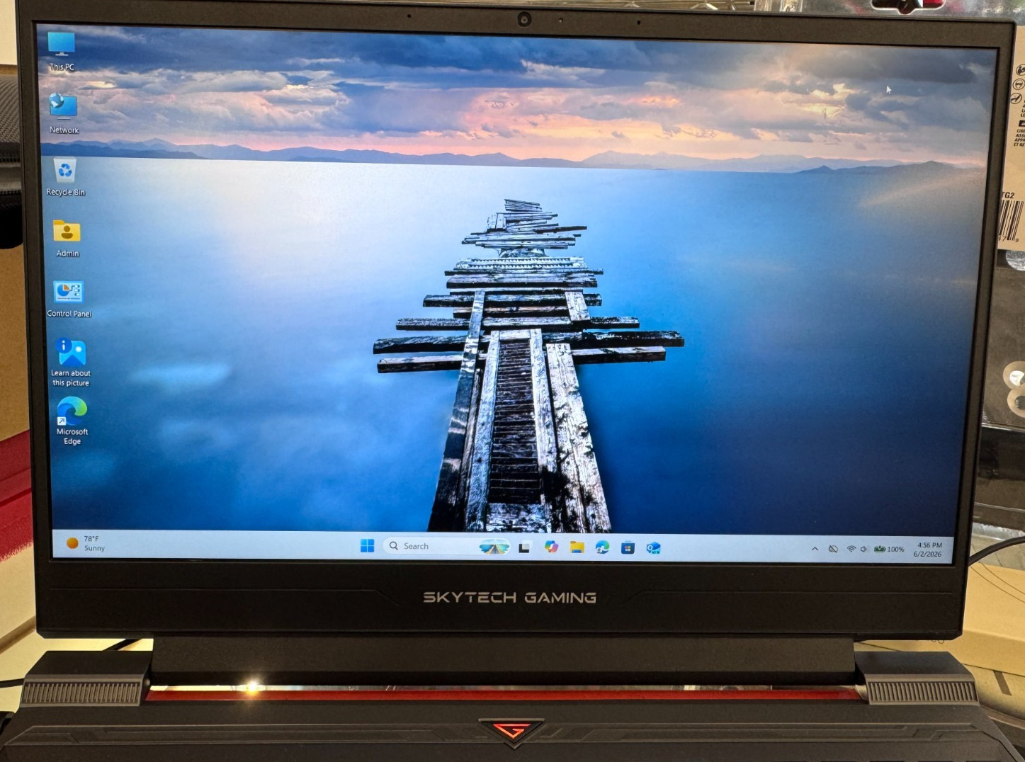 SKYTECH ARES GAMING LAPTOP i5-13420H 16GB RAM 1TB SSD Win 11 Home 25H2