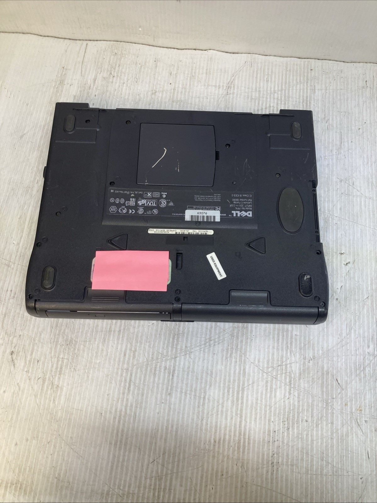 Dell Latitude CPX PPX Mobile Pentium III 500GHz 256MB no HDD Boot to BIOS