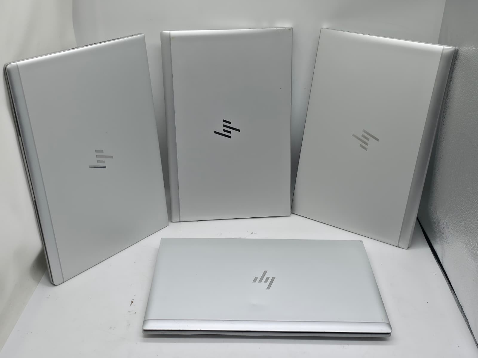 LOT OF 4 HP ELITEBOOK G8 Core i7 11th gen, G7, G5 NO RAM/SSD TESTED AS IS READ