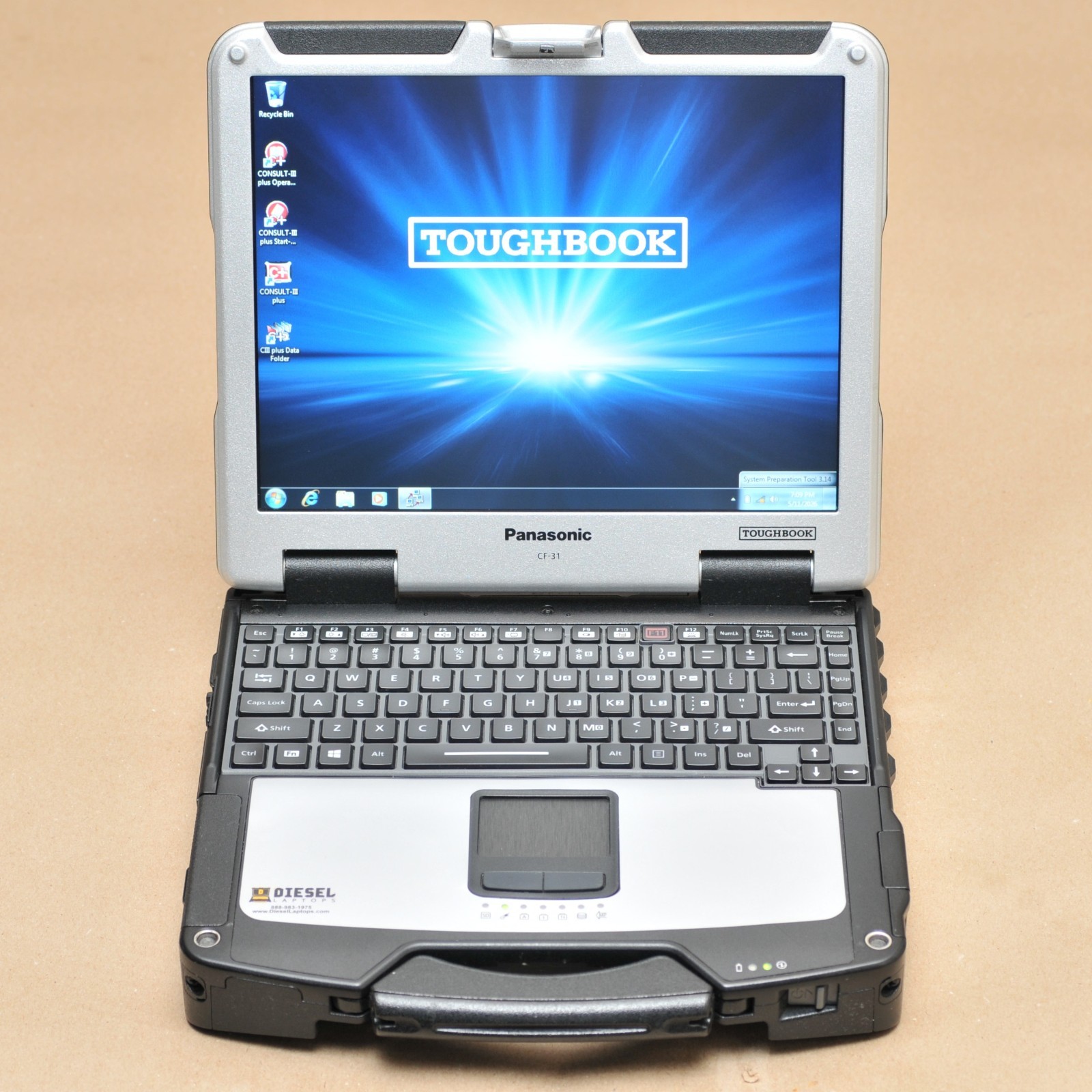 Panasonic Toughbook CF-31 MK5 i5-5300U Intel HD 5500 240GB SSD 8GB RAM Windows 7