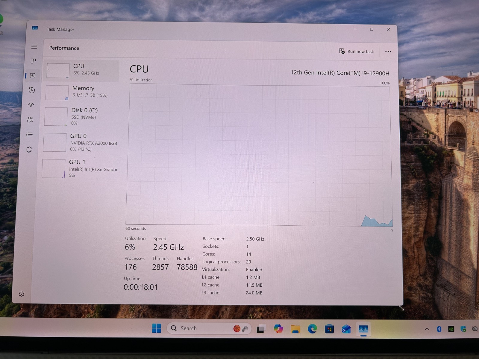 Dell Precision 5570 15.6″ TOUCHSCREEN Core i9-12900H 2 TB NVMe SSD 32GB RAM