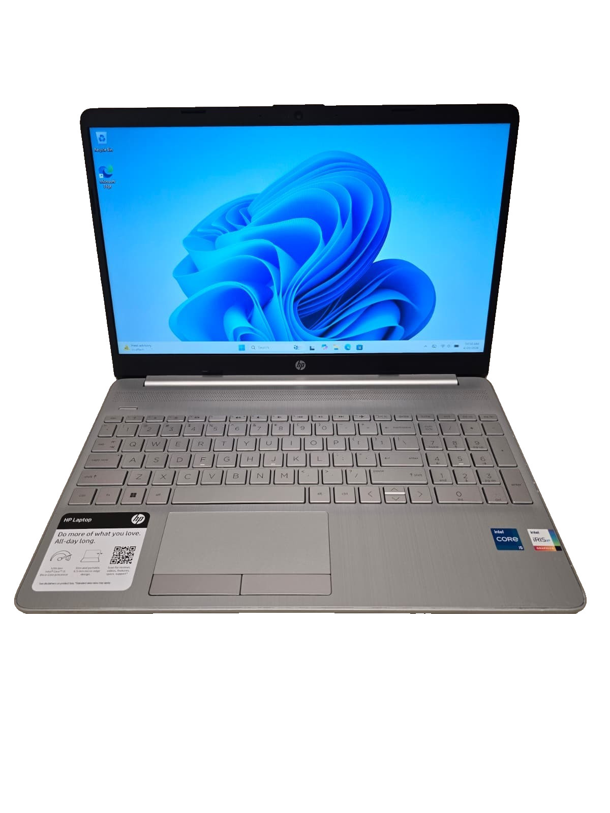 15″ HP laptop 15-dw4 | i5 12th Gen 16GB RAM 512GB NVMe SSD | Windows 11