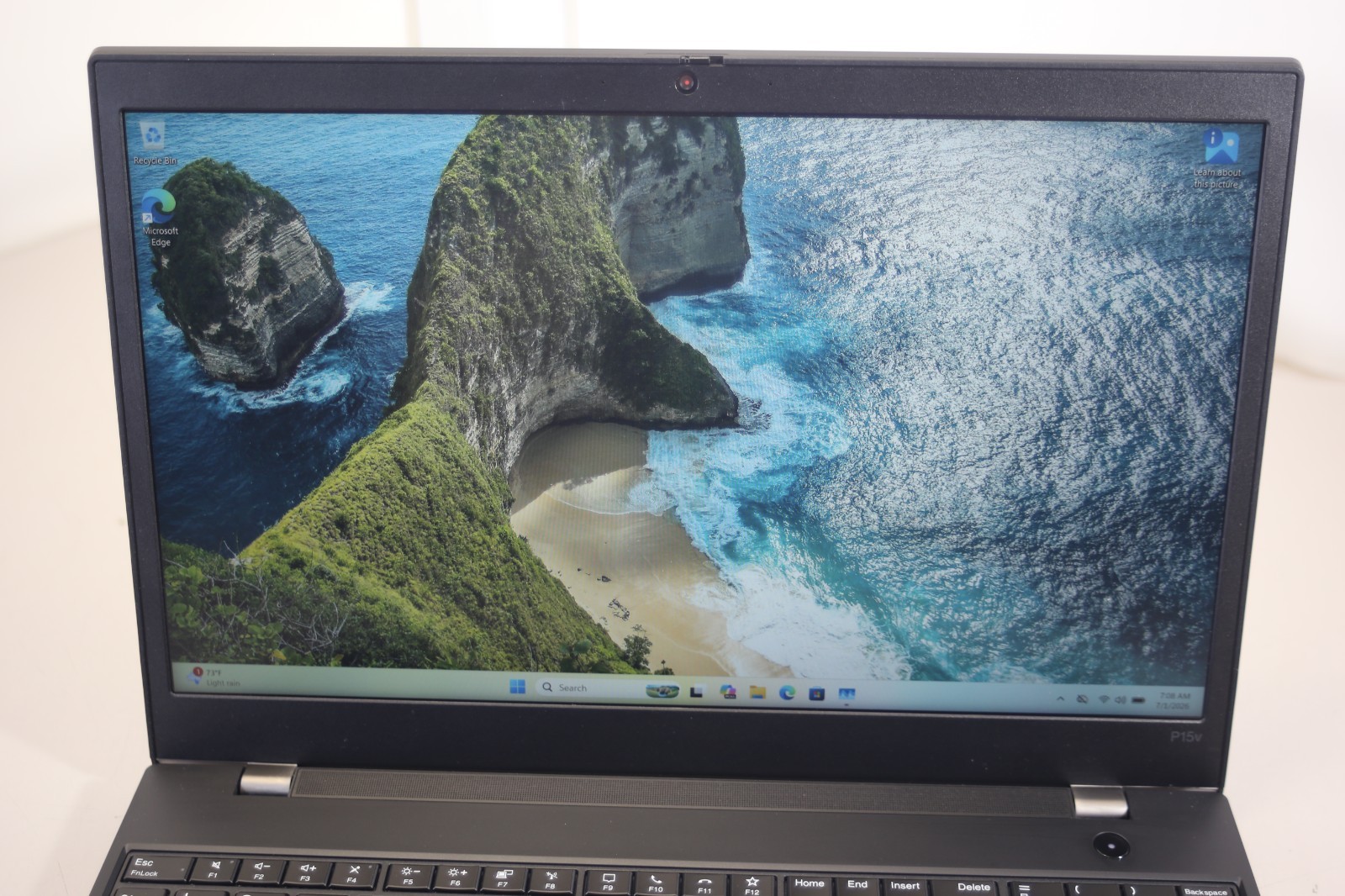 Lenovo ThinkPad P15v Gen 2 Intel i7-11850H 2.5Ghz 16GB DDR4 256GB NVMe A2000