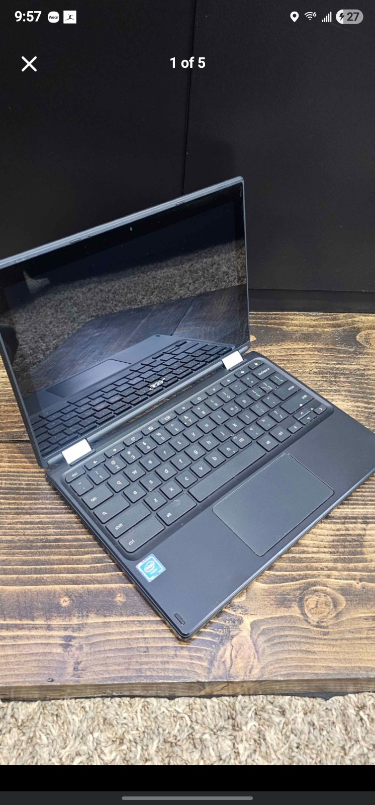 Acer N15Q8 2in1 flip laptop