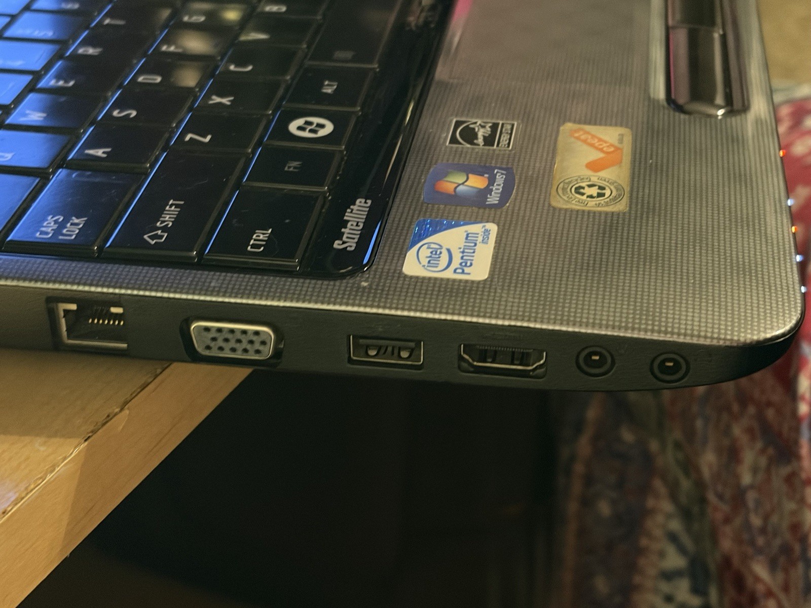 Laptop- Toshiba Satellite L755-s5244, 2.00GHz, With Battery, NO CHARGER INCLUDED