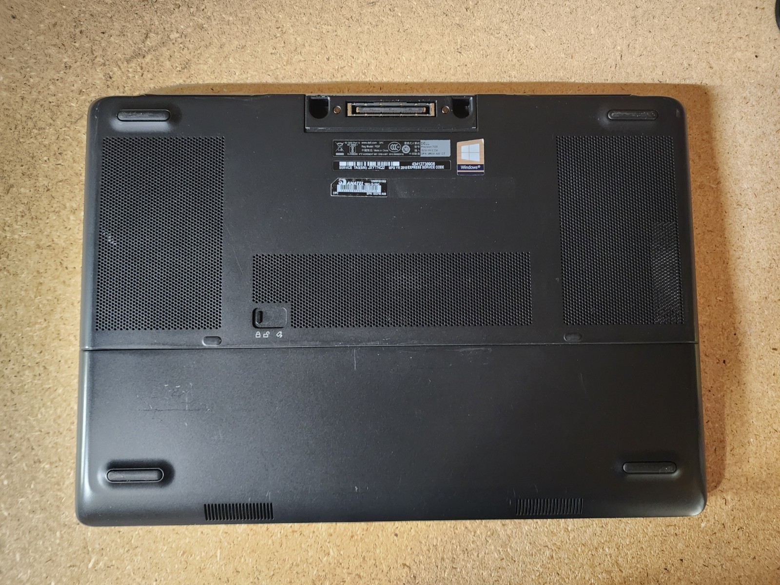 Dell Precision 7520 i7-7700HQ 2.8GHz 16GB RAM 256GB SSD Win 11 Pro Quadro M1200