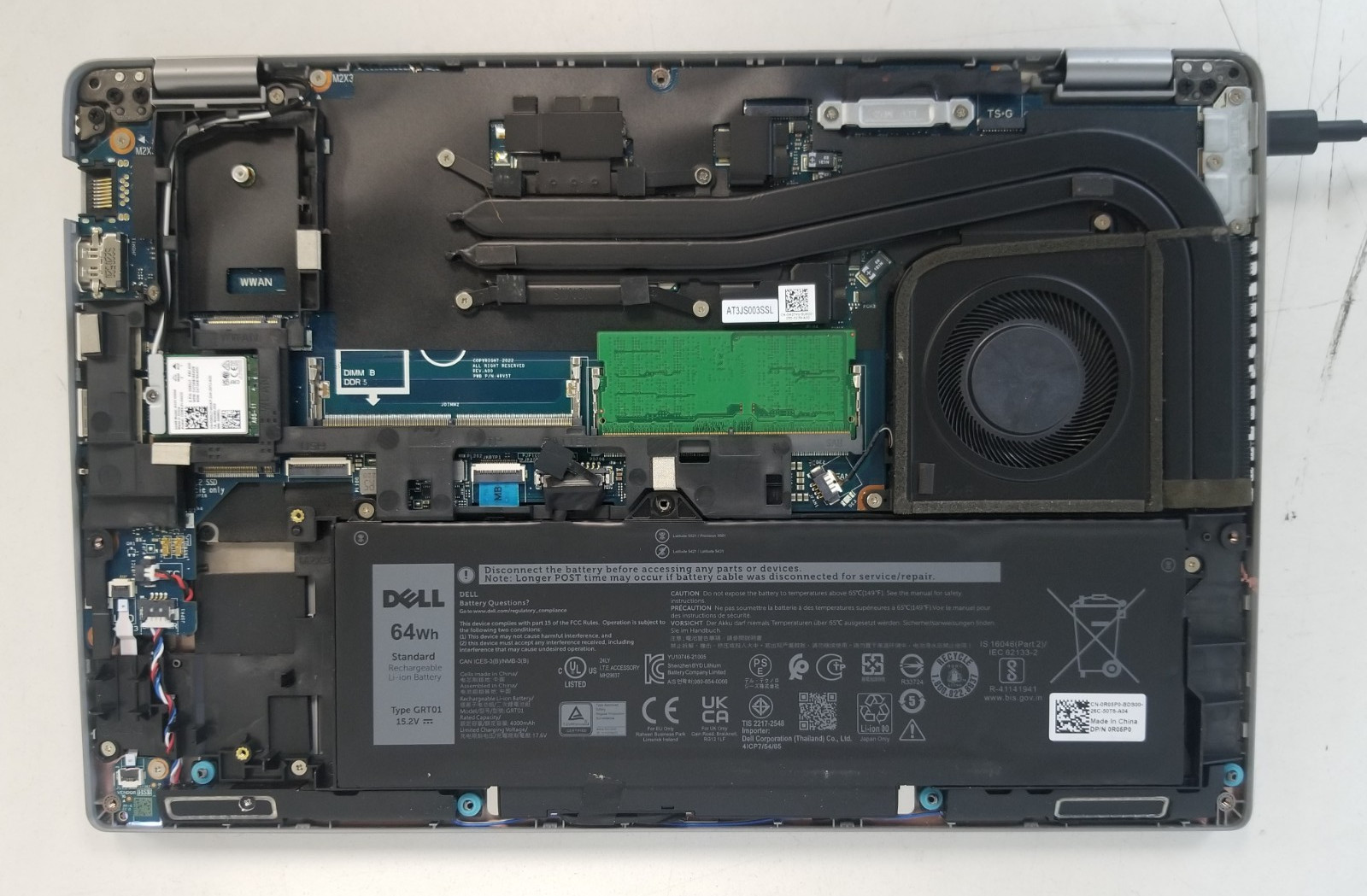 Dell Latitude 5431 14″ Intel i7-1270P 16GB DDR5 NO HDD NO OS/ FREE DELIVERY