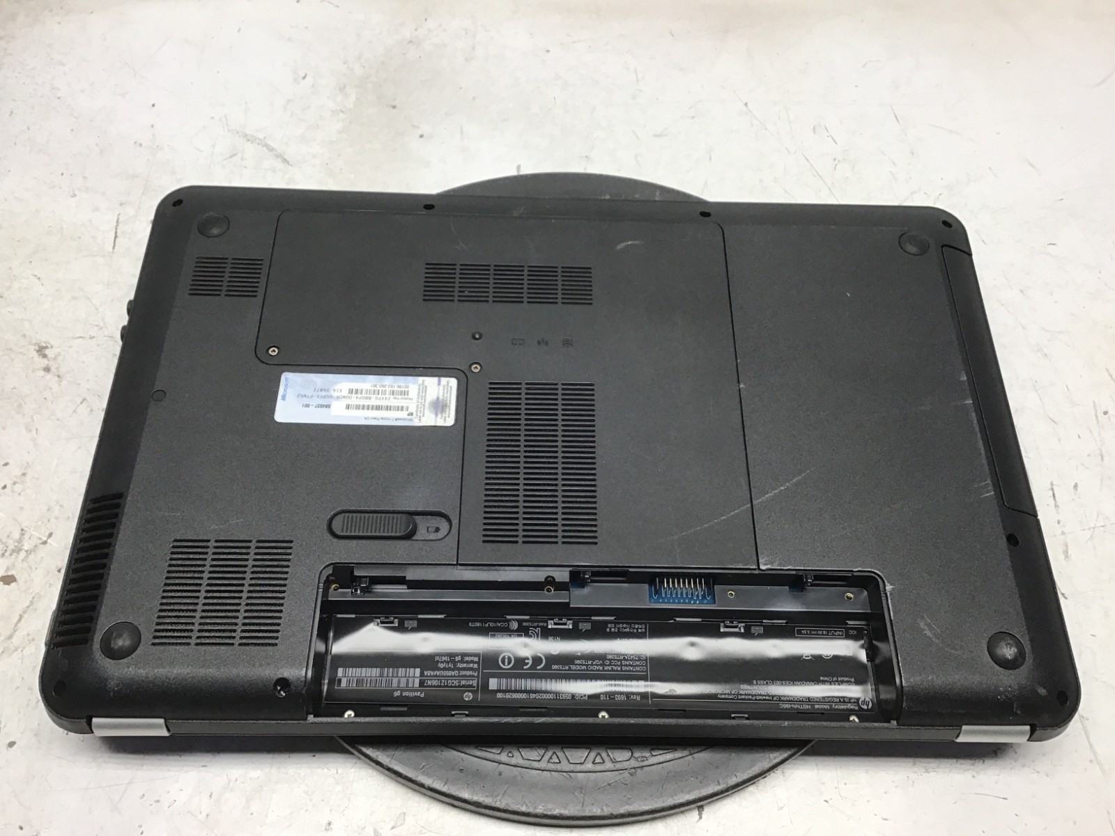 HP Pavilion G6-1B67CL Intel Pentium P6200 2.13GHz 4 GB NO HDD