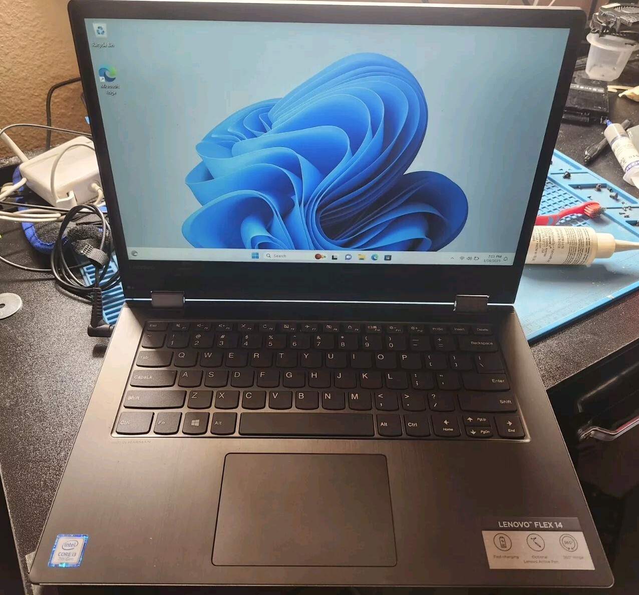 Lenovo ideaPad Flex 6-14IKB Core i3 7130u 16GB RAM 512 SSD TOUCH SCREEN