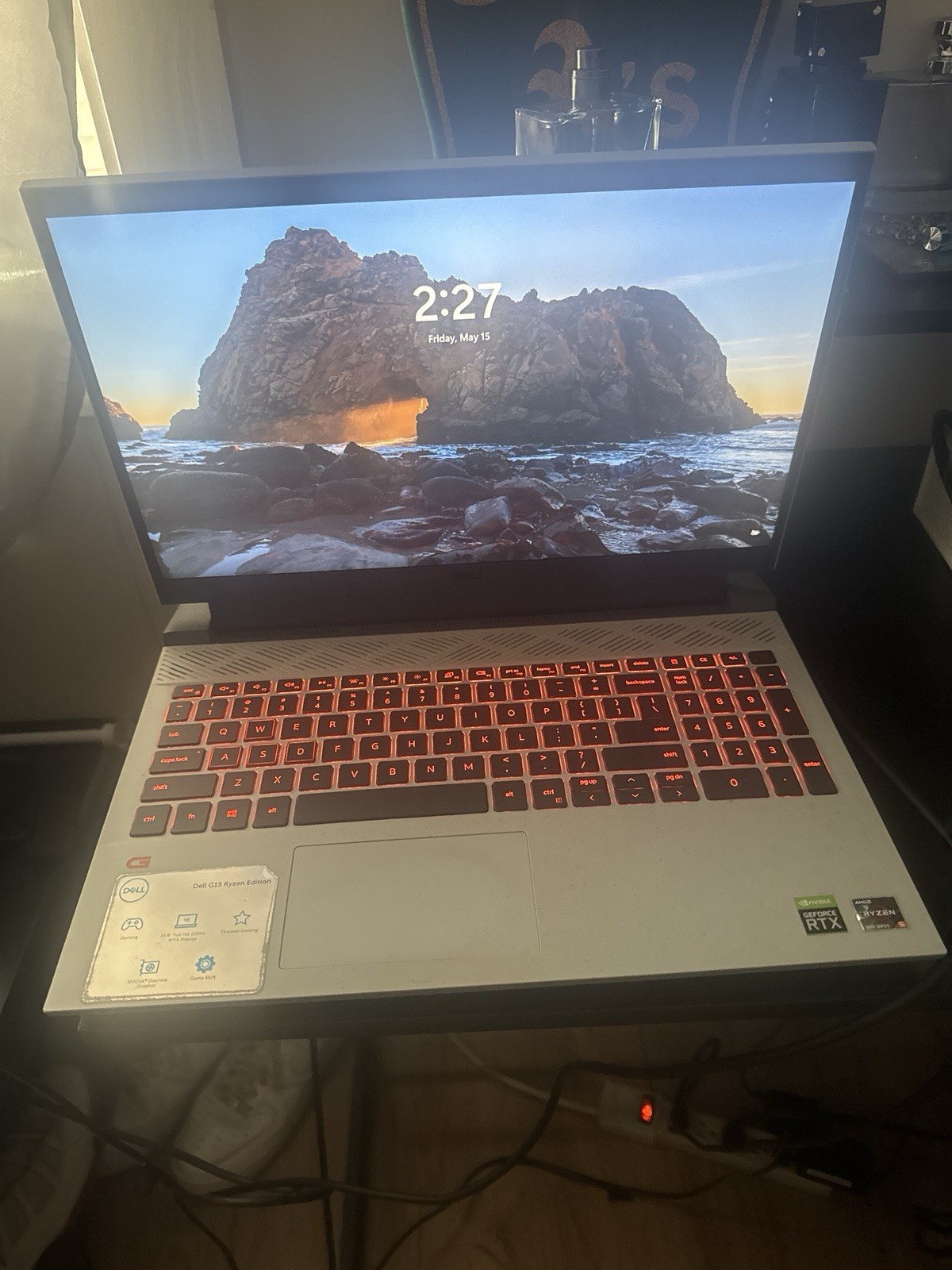 Dell G15 Ryzen Edition Gaming Laptop 15.6″ AMD Ryzen 16GB RAM NVIDIA RTX Silver