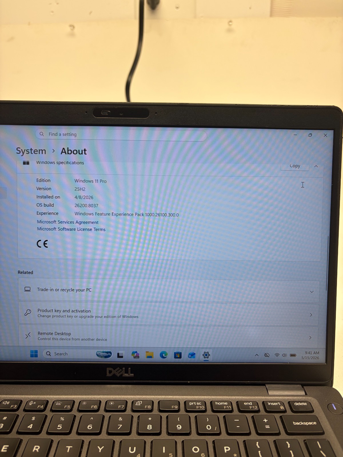 Dell Latitude 5400 w/ Power Supply