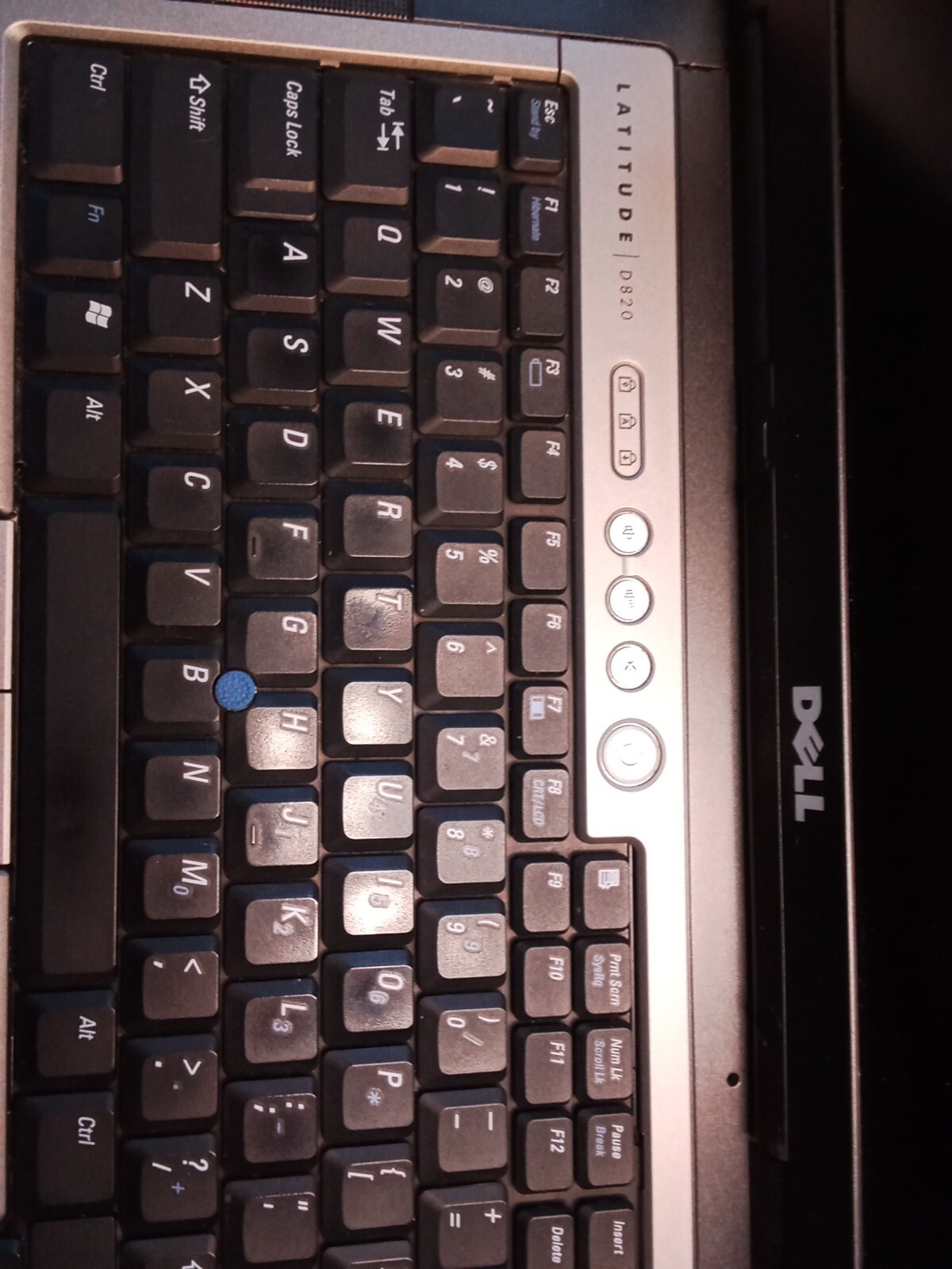 Dell D820 14.1in. Notebook/Laptop PARTS ONLY