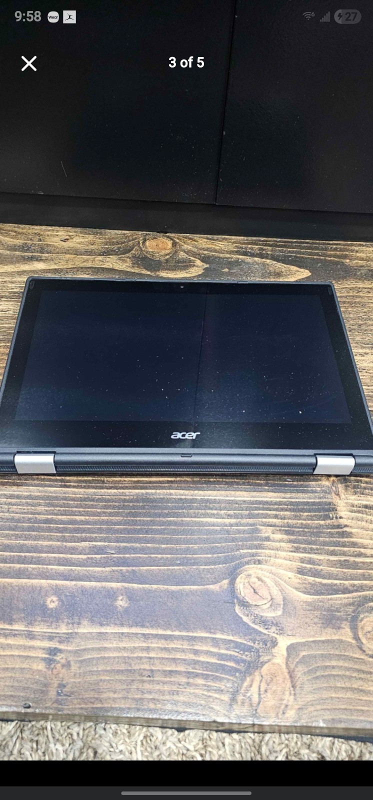 Acer N15Q8 2in1 flip laptop