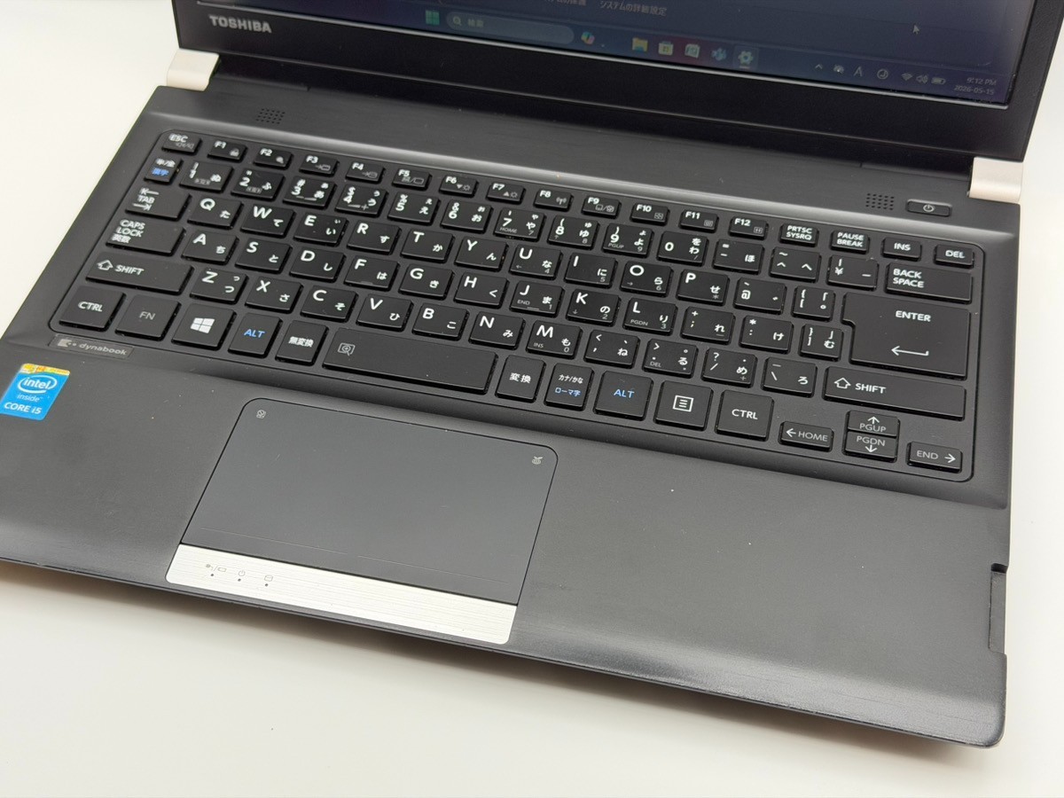 Toshiba Dynabook R734/M i5-4310M 8GB 500GB SSD 13.3″ Win11 Pro Wi-Fi BT/SAIL