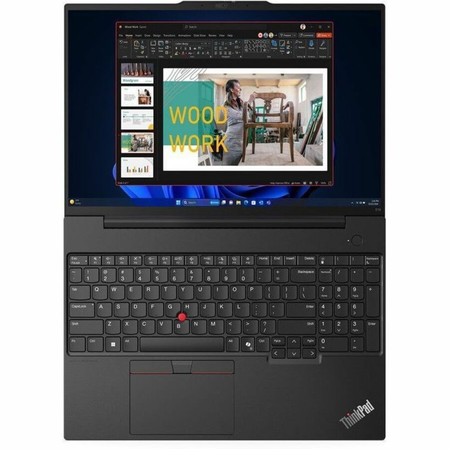 Lenovo ThinkPad E16 Gen 2 21M5000GUS 16 Notebook – WUXGA – AMD Ryzen 5 7535U –