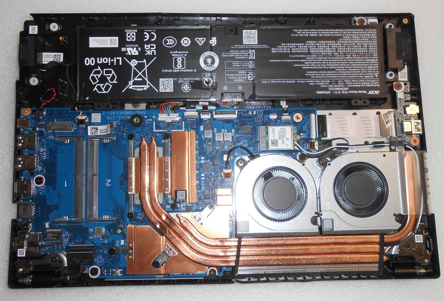 Acer Nitro V 15 ANV15-52 GAMING – i5-13420H CPU✔RTX 5050 – 55839 Salvage