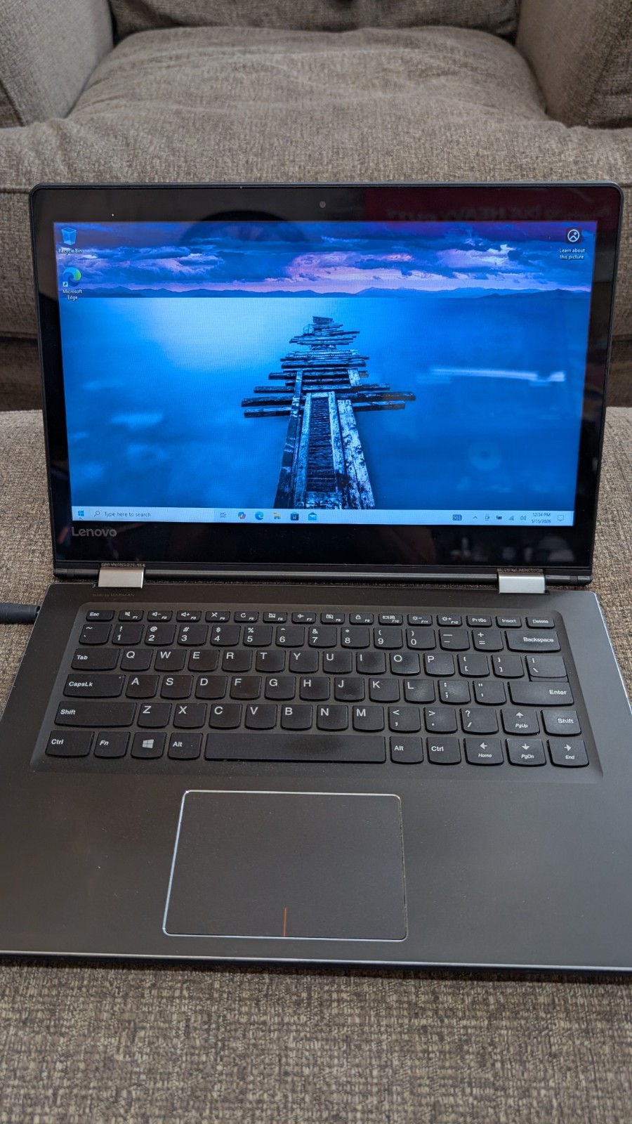Lenovo IdeaPad Model Number R859j2e With Windows 10 Home 64-bit Touch Screen