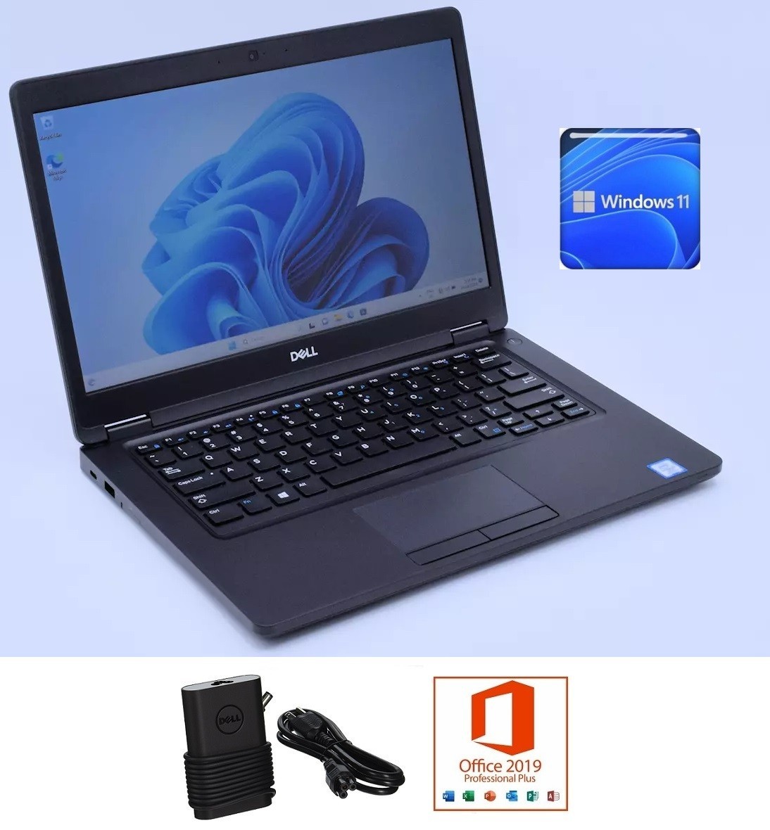 Dell Laptop i7 16GB 512GB PCIe NVMe SSD MS Windows 11 Office 2019 Pro HDMI WiFi