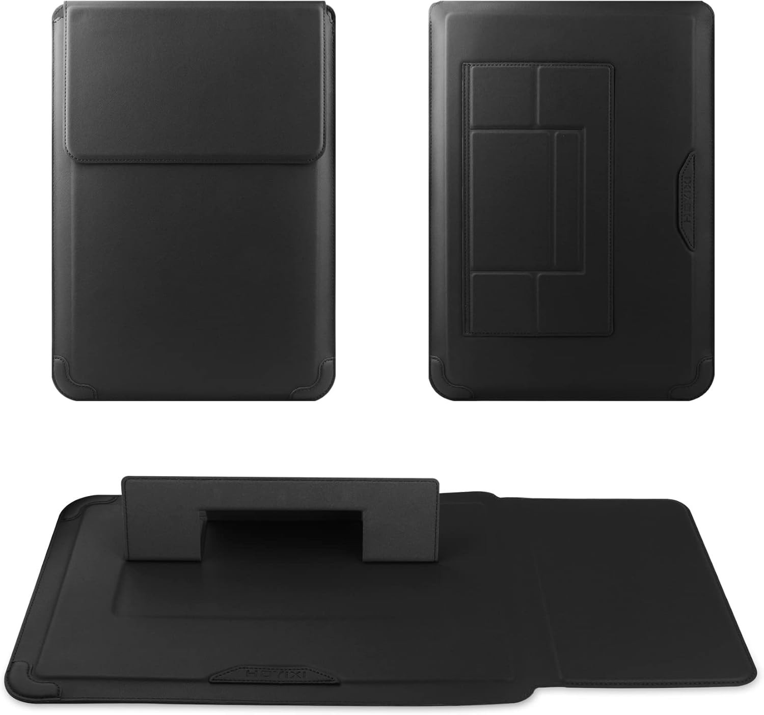 15 16 Inch Laptop Sleeve Case Leather Bag for MacBook Pro 16 2021 & 2019