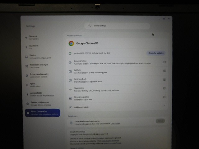 Acer Chromebook Plus 515 N23C10 Laptop w/charger