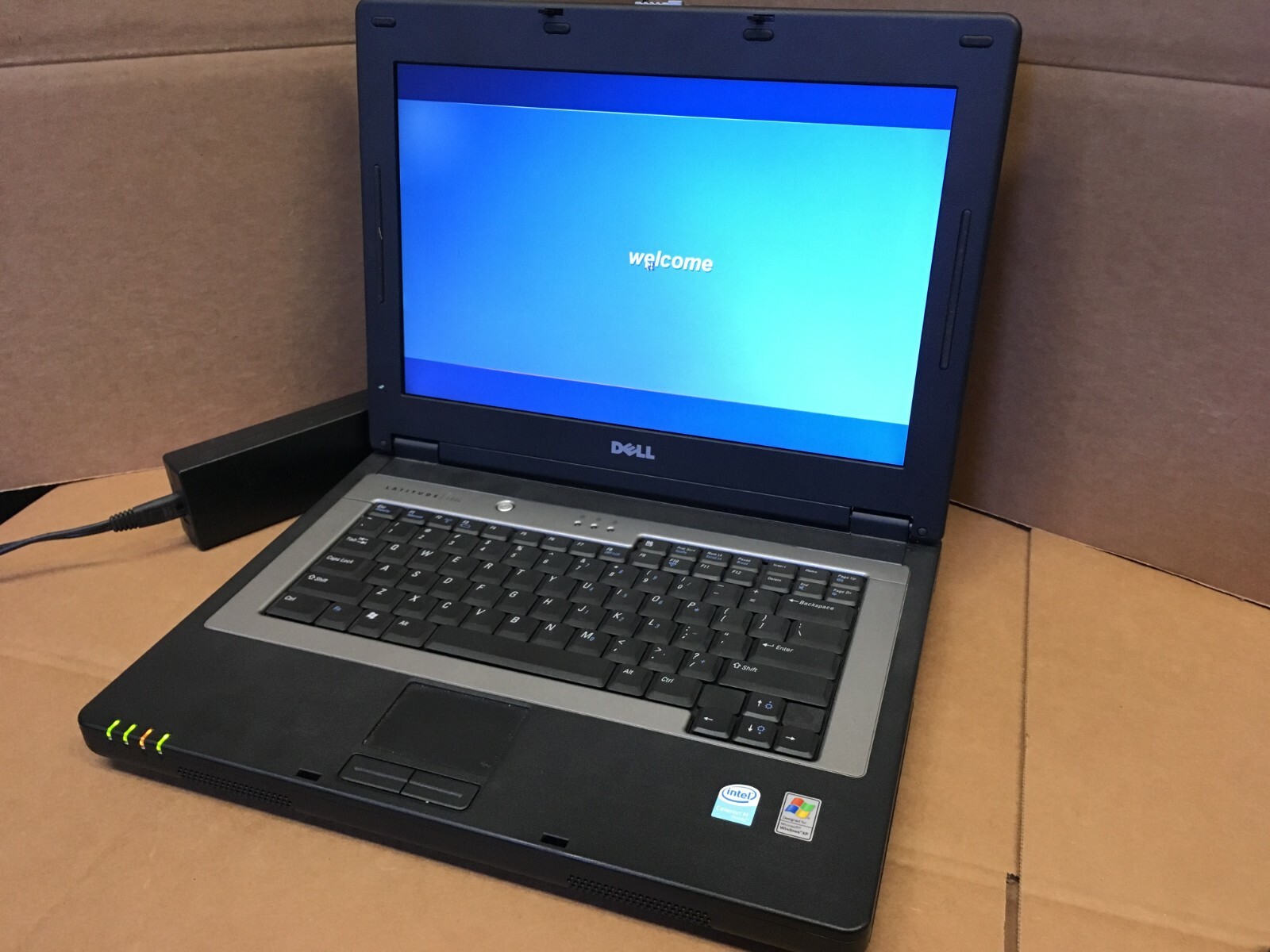 Dell Latitude 120L Laptop CELERON M 1.6GHz 512MB RAM 40GB HDD WINDOWS XP OF 03