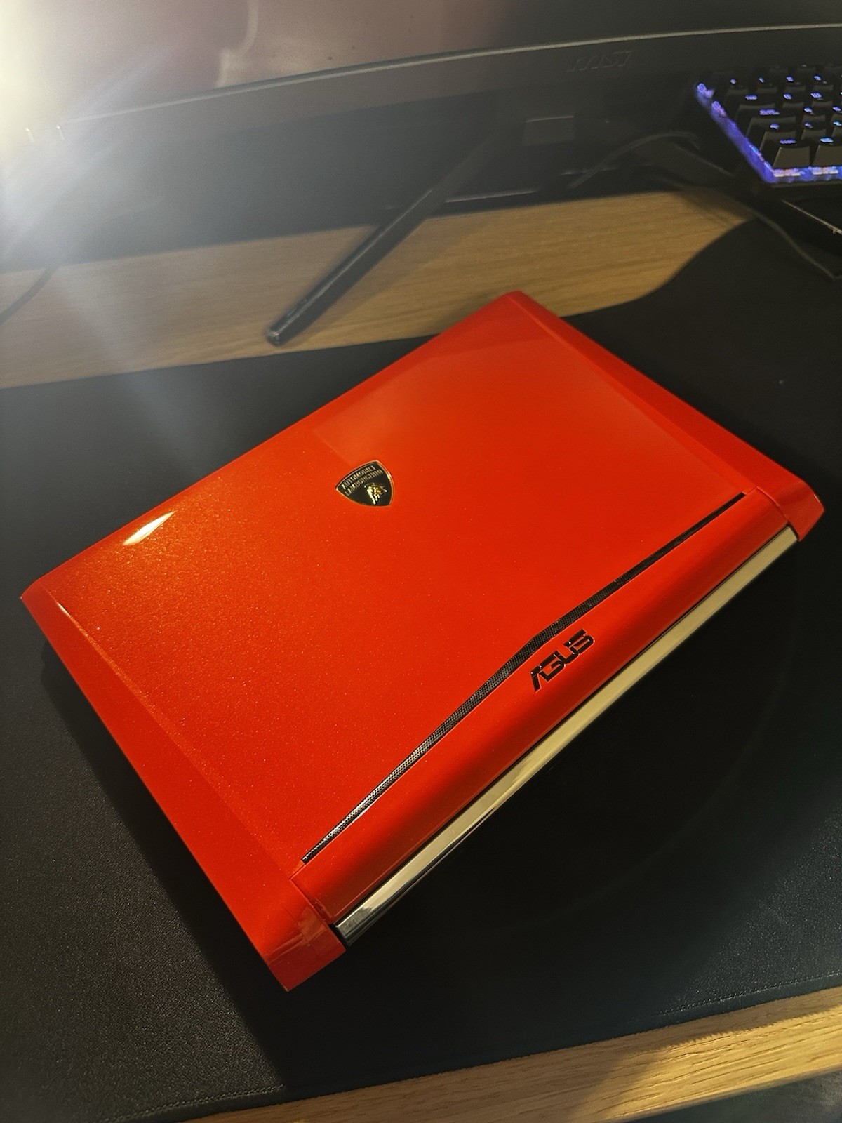 RARE ASUS VX6 Lamborghini Edition Red Laptop Windows 7 12″ Webcam HDMI USB 3.0