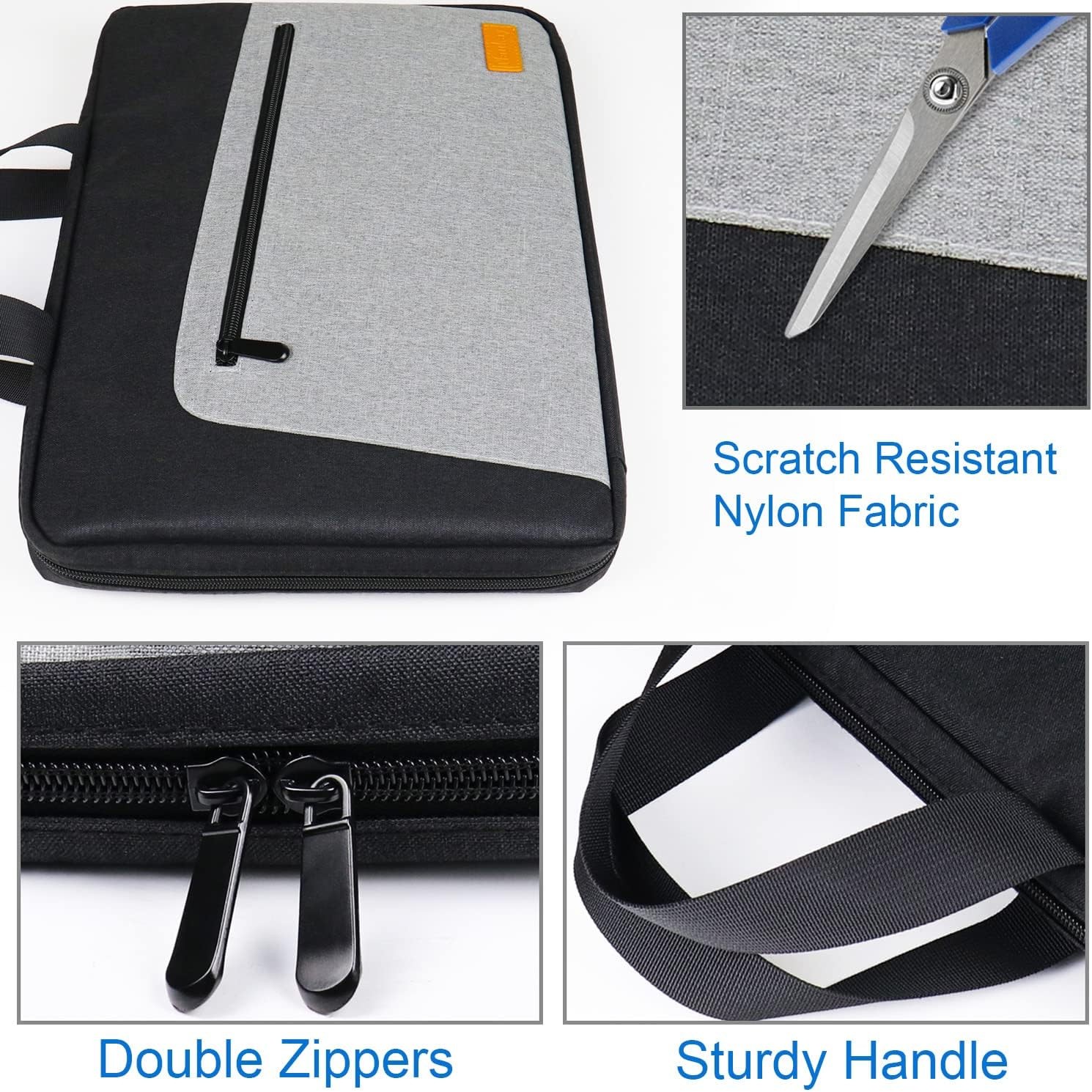 Slim Durable Laptop Sleeve Case for 14″ MacBook Pro, Compatible with HP Dell Ace