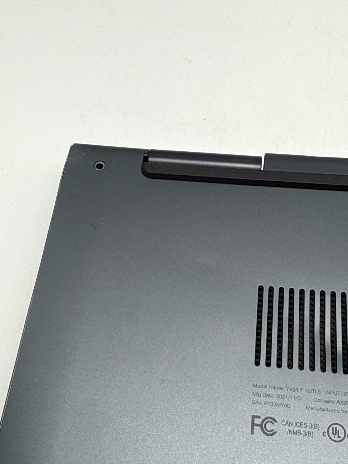 Lenovo Yoga 7 15itl5 i5-1135G7 8GB RAM 256GB SSD – For Parts Read