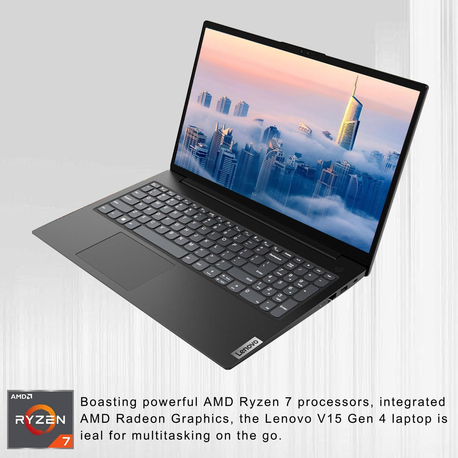 V-Series V15 Business Laptop, 15.6″ FHD Display, AMD Ryzen 7 7730U, 16GB RAM, 51